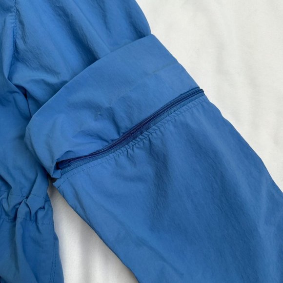 MASSIMO DUTTI Soft Blue Size Small Women's Rain Coat Jacket Model 6740 - Picture 6 of 16